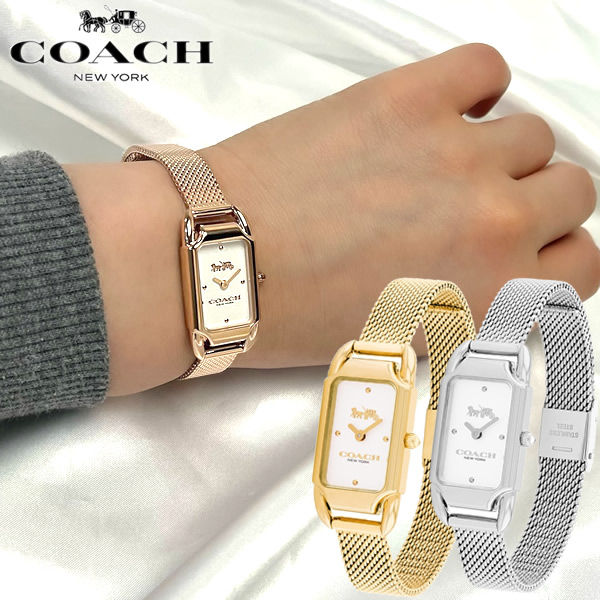 楽天市場】COACH コーチ 腕時計 レディース メッシュベルト ステンレス