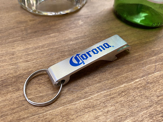 楽天市場】コロナビール ボトルオープナーキーホルダー （栓抜き+