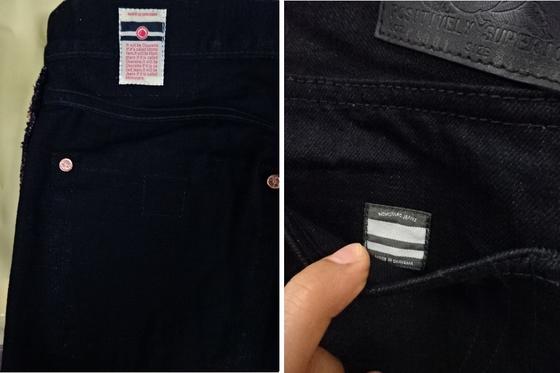 楽天市場】桃太郎ジーンズxキャンサス別注オールブラック15.7oz