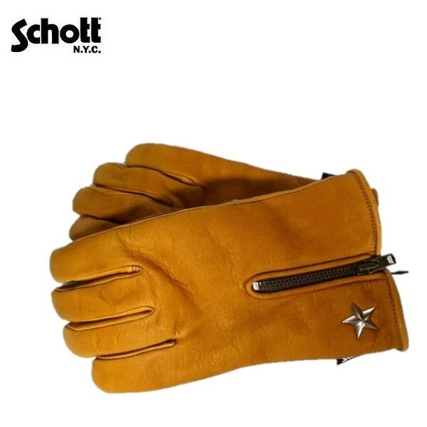 楽天市場】Schott NEWウィンタージップグローブWINTER ZIP GLOVE(日本