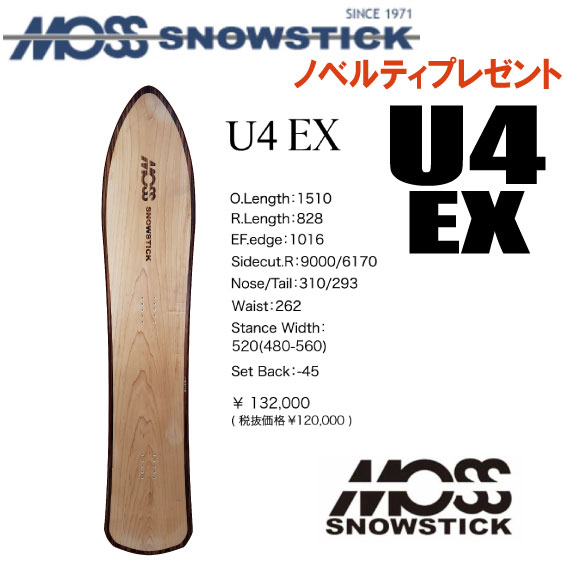 楽天市場】☆24-25モデル☆MOSS SNOWSTICK（モススノースティック）U4