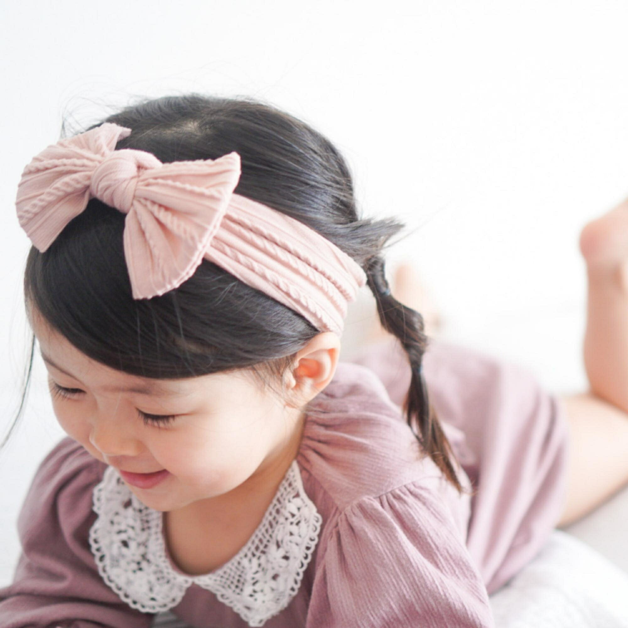 楽天市場】ベビー ヘアバンド 赤ちゃん ターバン ヘアアクセサリー