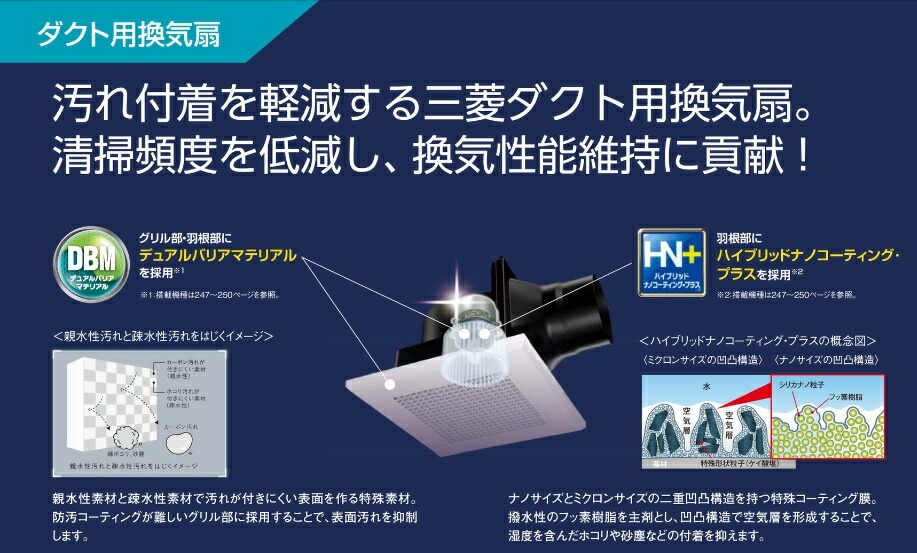 楽天市場】【在庫あり】 三菱【VD-10ZC14-C】 換気扇 ダクト用換気扇