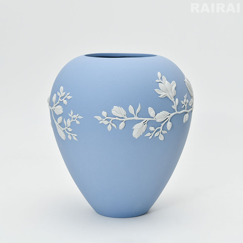 楽天市場】【紅茶セット付き】 ウェッジウッド ベース 18cm ジャスパー
