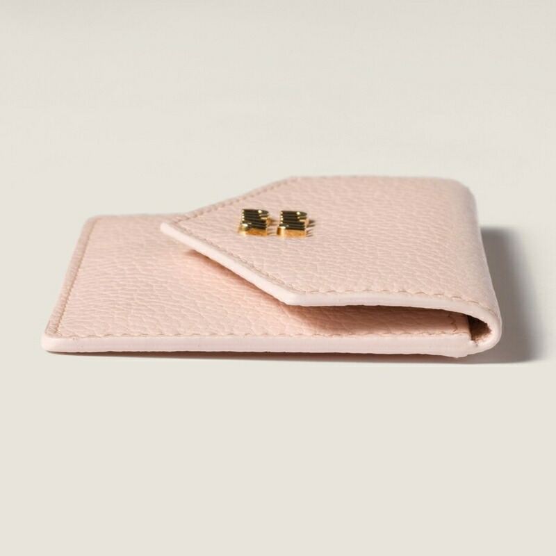 楽天市場】ミュウミュウ MIU MIU レザー カードケース