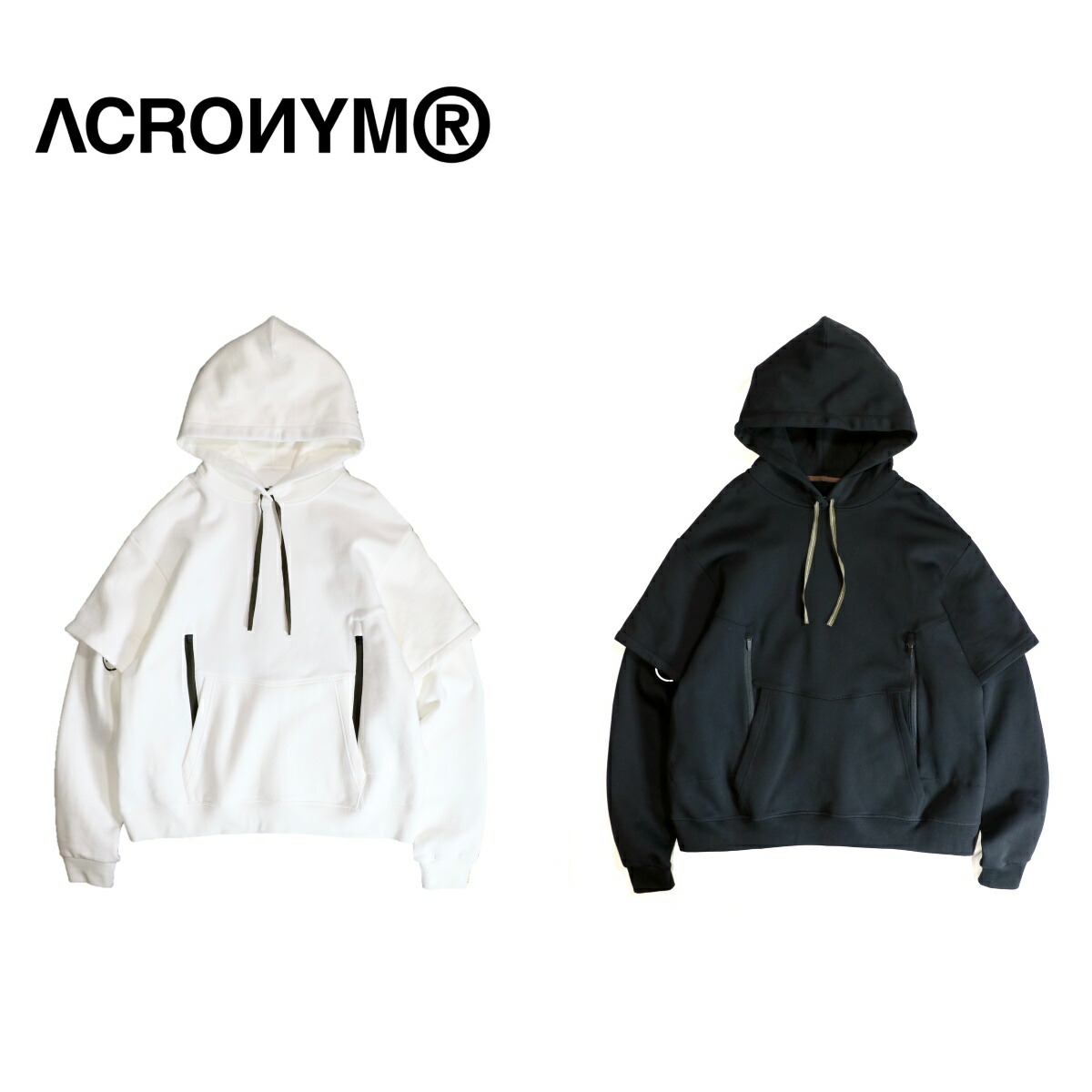 楽天市場】【ACRONYM / アクロニウム】 COTTON HOODED SWEAT SHIRT