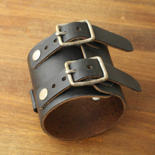 楽天市場】gbb custom leather JD Cuff Bracelet LIMITED BLACK : C-G