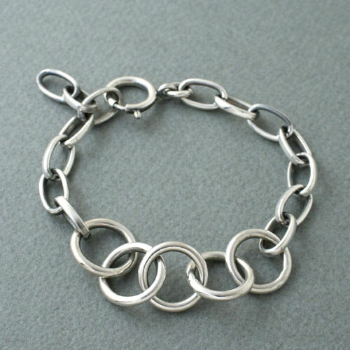 楽天市場】mollive SIMPLE ROUND CHAIN BRACELET : C-G