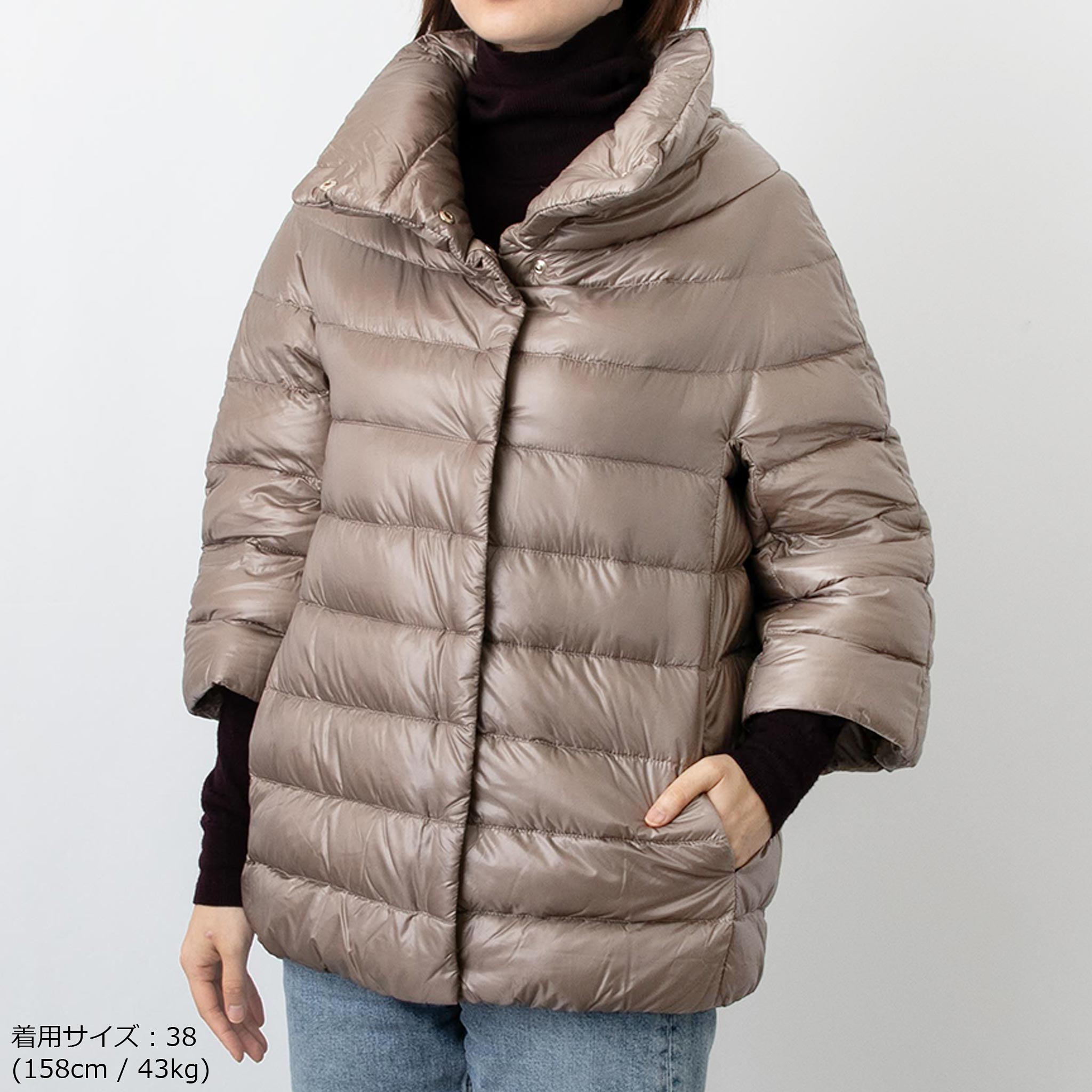 楽天市場】ヘルノ HERNO レディース ダウンジャケット CAPES AMINTA