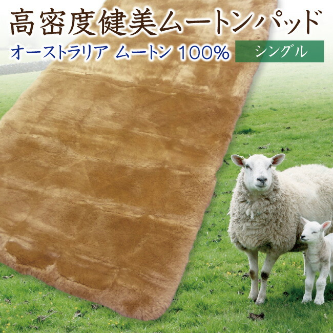 楽天市場】【プレゼント付 】高密度 健美ムートンパット 【N35
