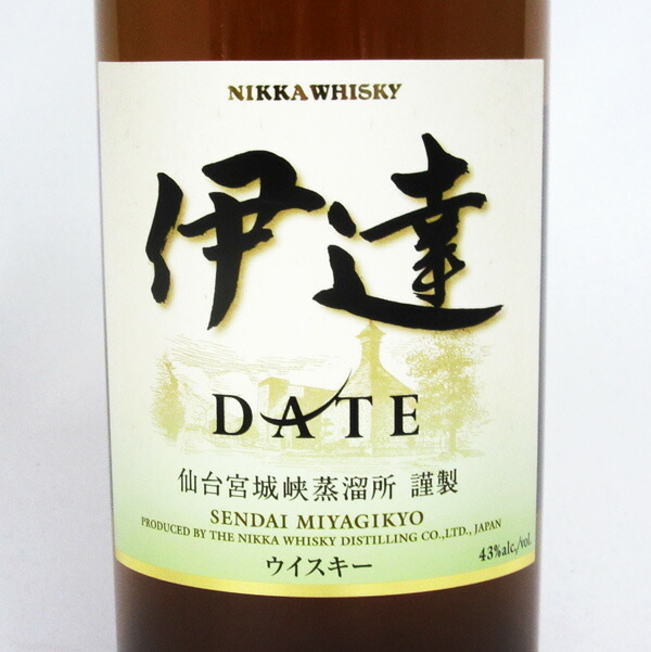 楽天市場】ニッカ 伊達 43度 700ml （箱なし） : 中央酒販