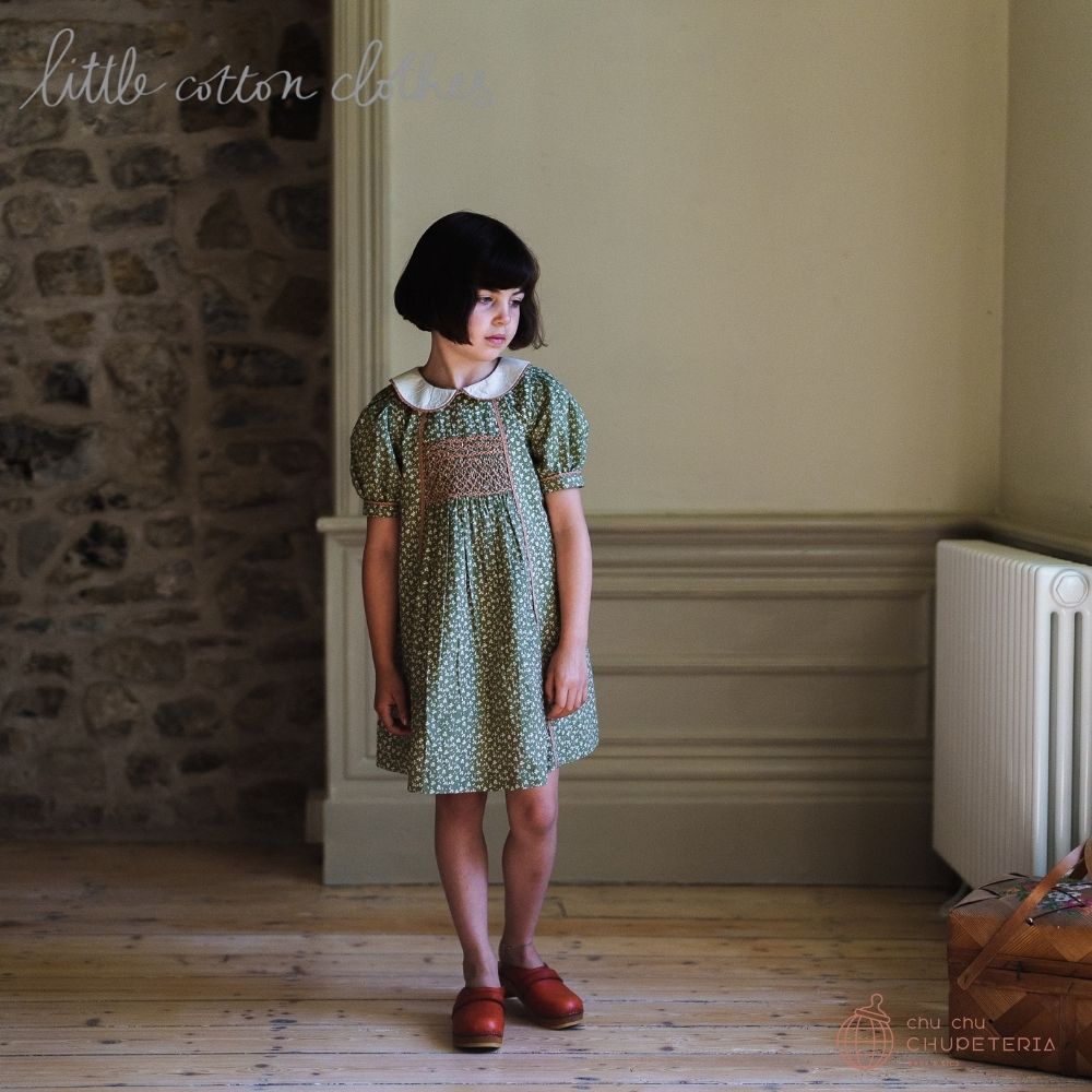 楽天市場】【Little Cotton Clothes】Ruby Dress Hawthorn Floral
