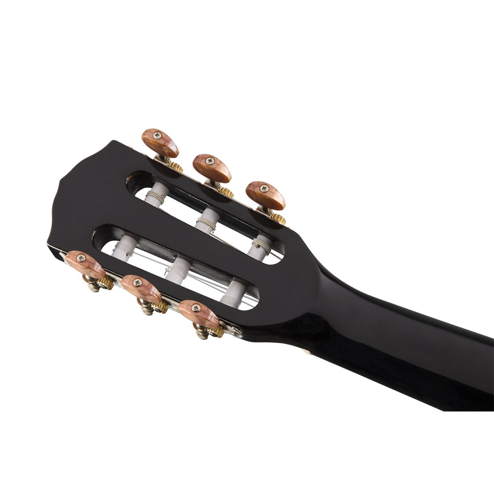 楽天市場】フェンダー Fender CN-140SCE Nylon Thinline BLK WN