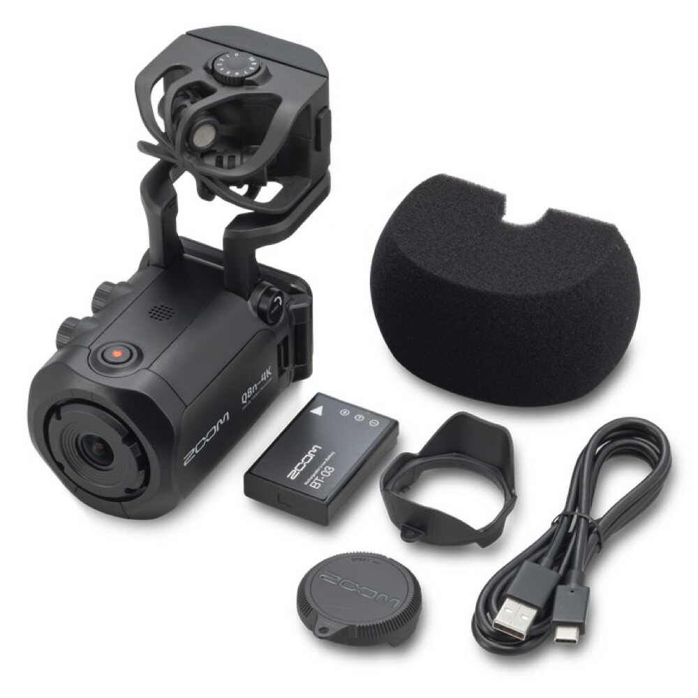 楽天市場】ZOOM Q8n-4K Handy Video Recorder ハンディビデオ
