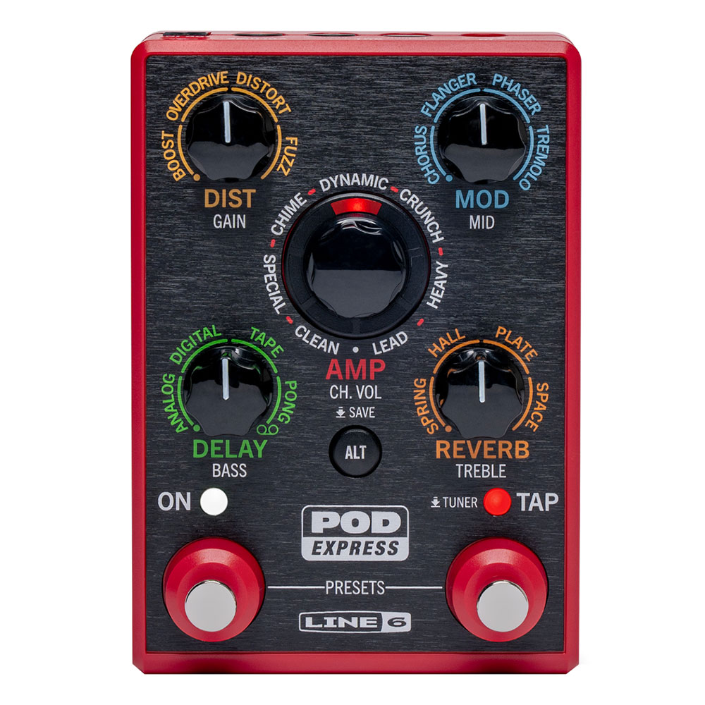 楽天市場】LINE6 ライン6 POD Express Guitar マルチエフェクター