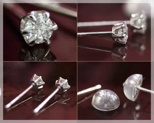 楽天市場】ダイヤモンド0.1ct ティファニー・セッティング（立爪