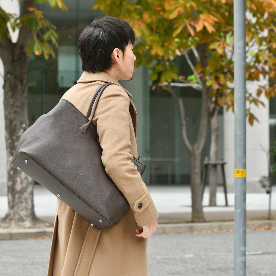 正規品】シセイCisei 941 本革／定価22万円レザートートバッグキャメル