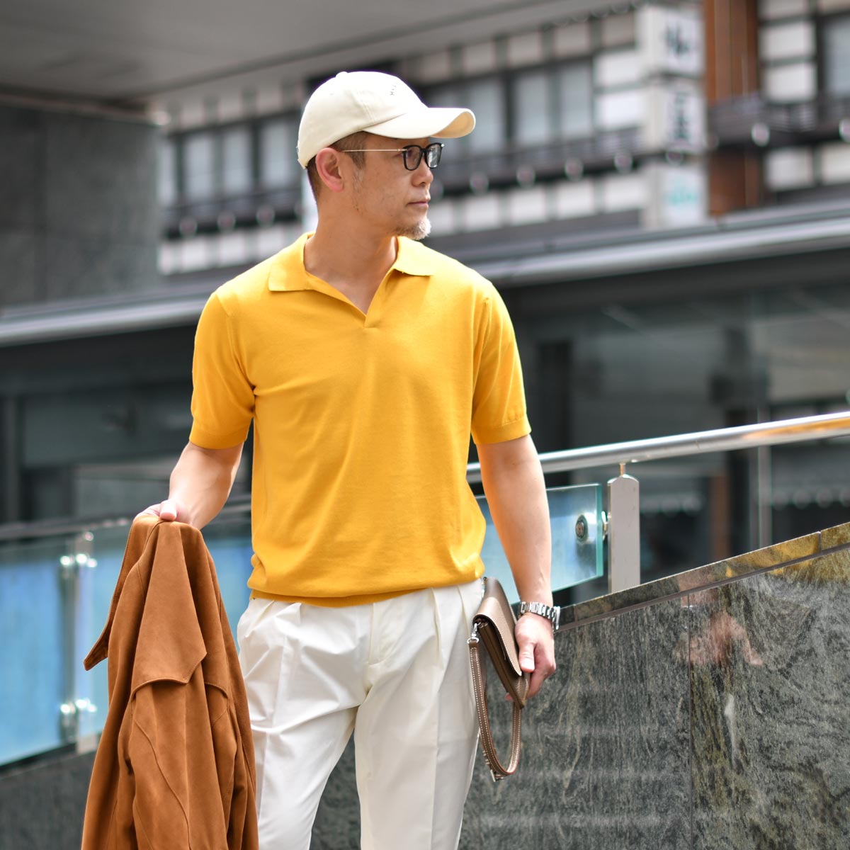 楽天市場】JOHN SMEDLEY【ジョンスメドレー】スキッパーニット 30G