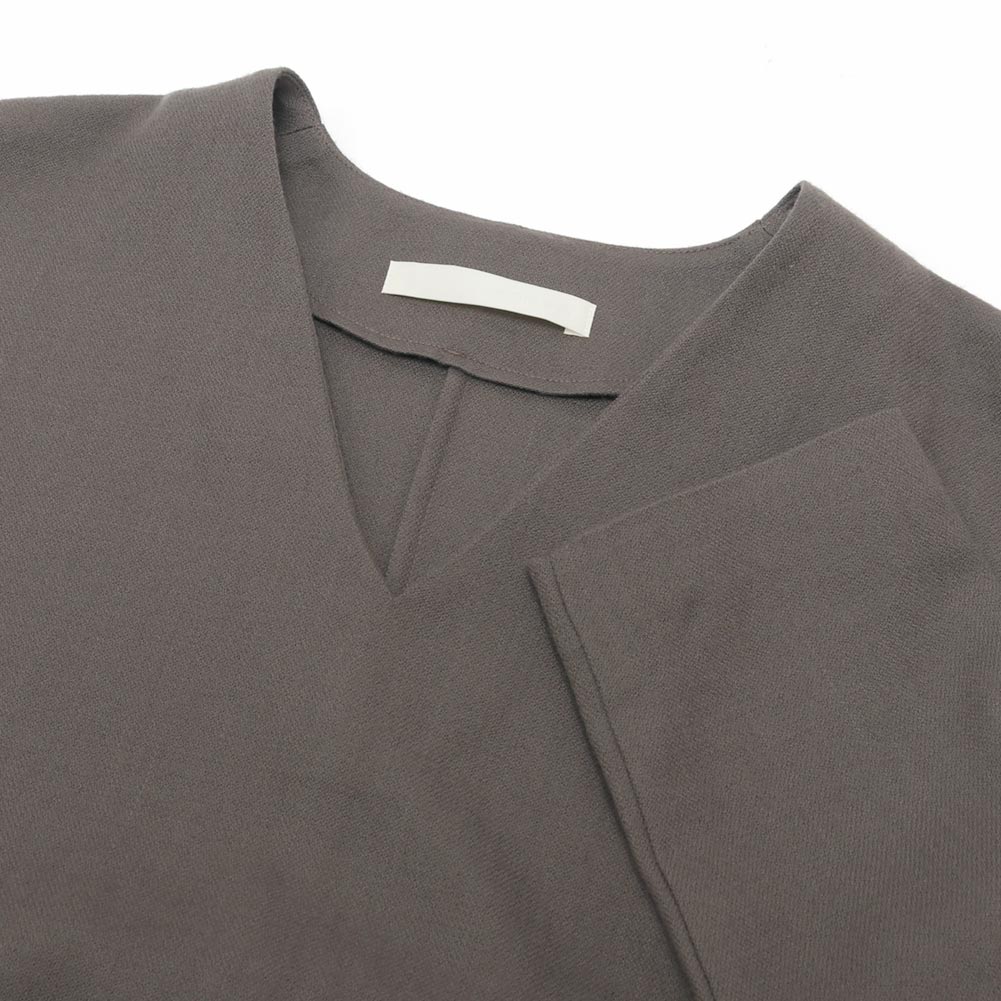 楽天市場】evam eva エヴァムエヴァ wool v neck one-piece E253T155