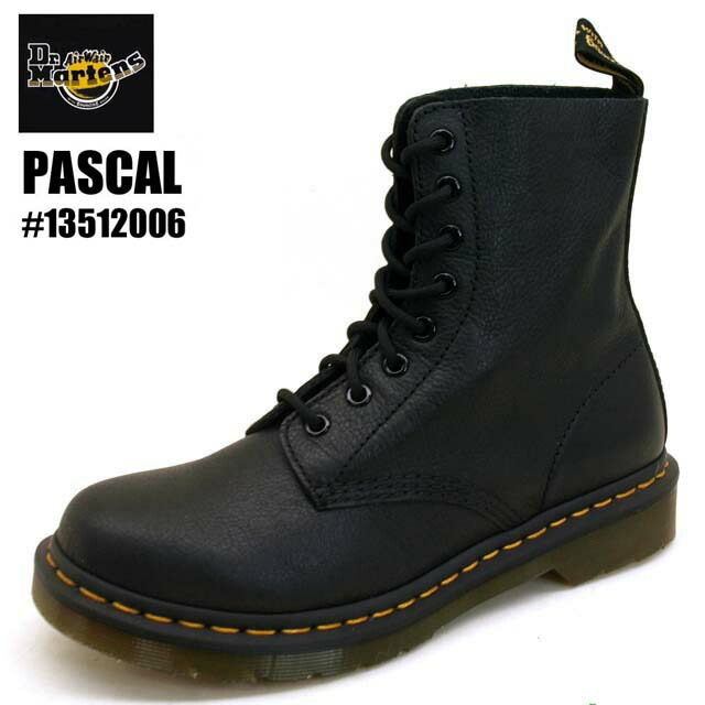 ドクターマーチン PASCAL 8 EYE BOOT Black 13512006 (メンズブーツ