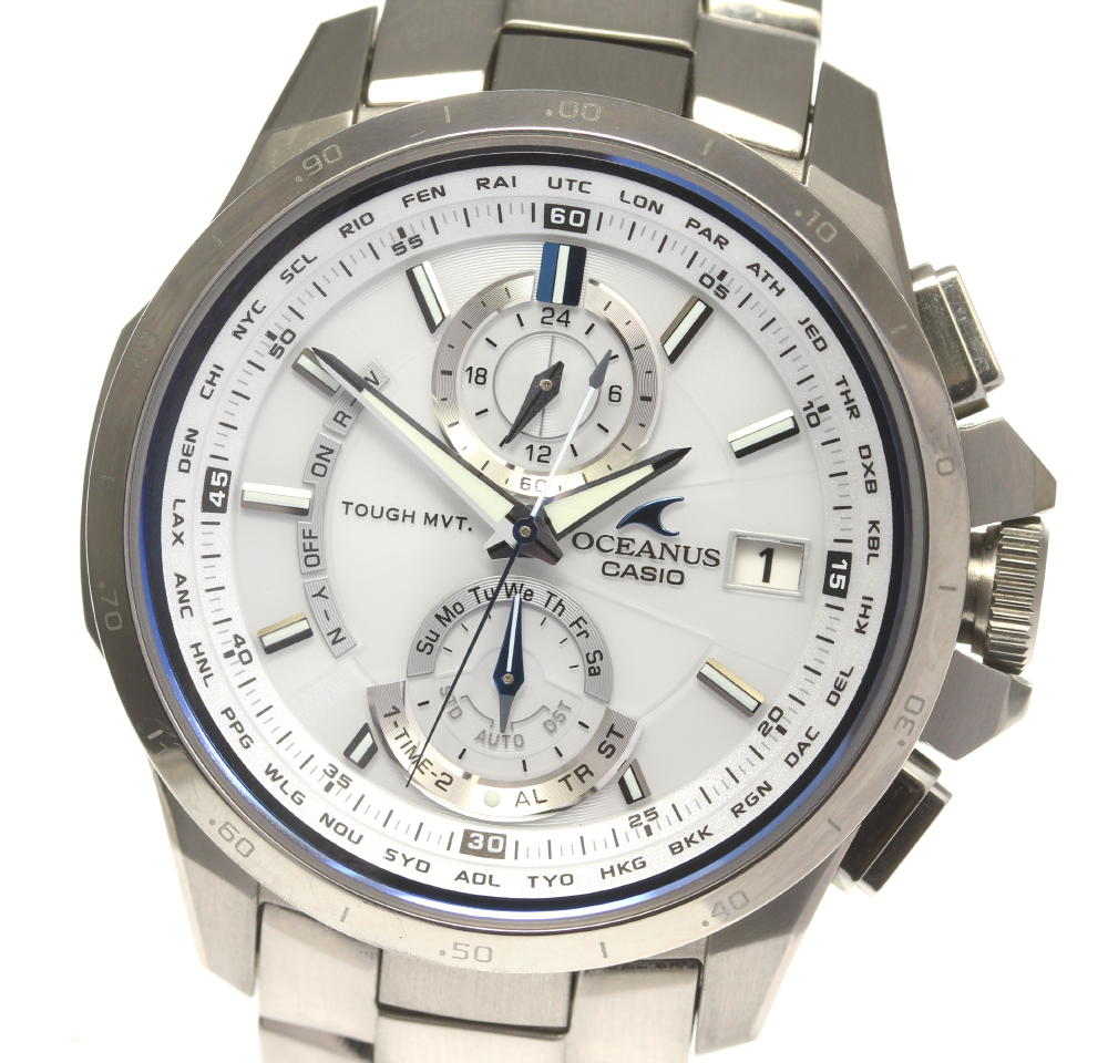 楽天市場】【CASIO】カシオ オシアナス OCW-T1000-7AJF ソーラー電波