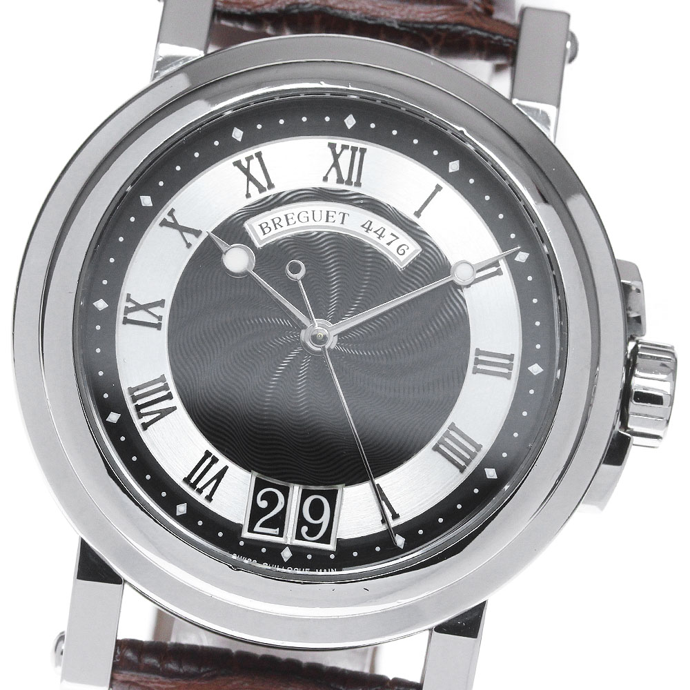 楽天市場】ブレゲ Breguet 5817 マリーン2 ラージデイト 自動巻き