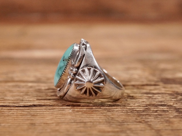 楽天市場】INDIAN JEWELRY : NAVAJO TURQUOISE RING / インディアン