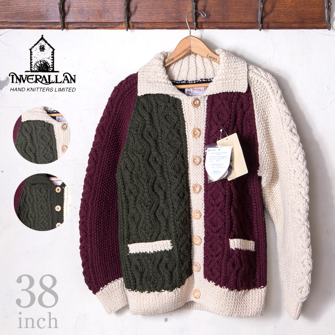 楽天市場】正規品【INVERALLAN】インバーアラン3A Lumber Cardigan