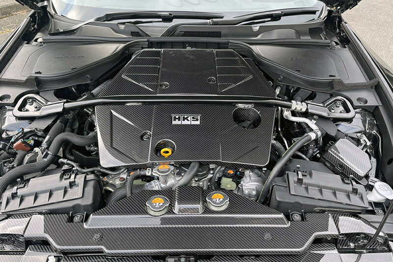 楽天市場】HKS 70026-AN001 カーボン製エンジンカバー フェアレディZ