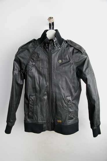 ジースター ロウ G-STAR RAW ミリタリーカスタム レザー
