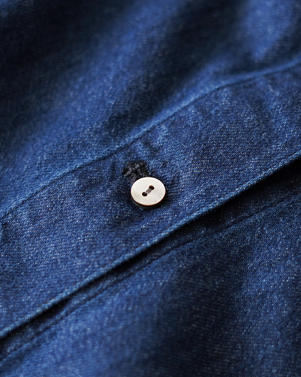 楽天市場】ミズイロインド mizuiro ind デニム ワイドシャツ denim