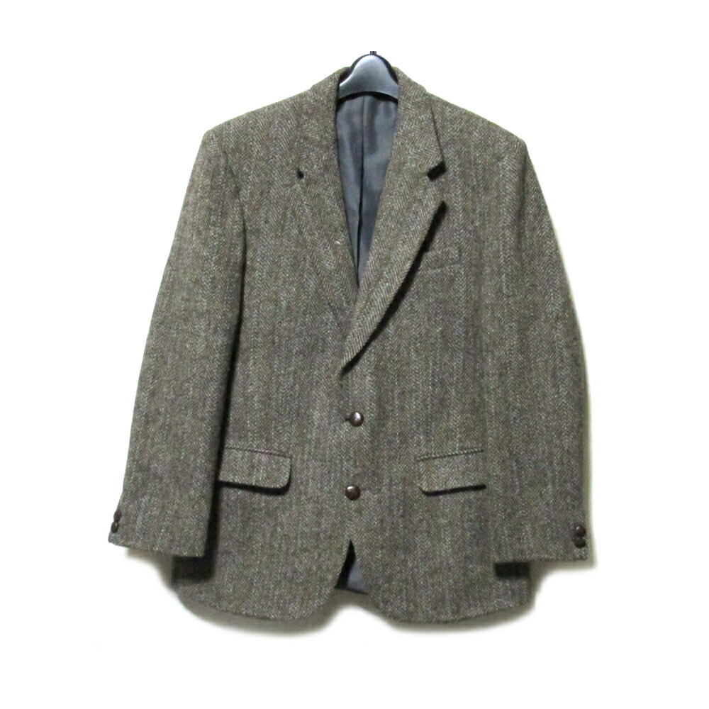 楽天市場】Vintage Harris Tweed ヴィンテージ ハリスツイード 「UK40