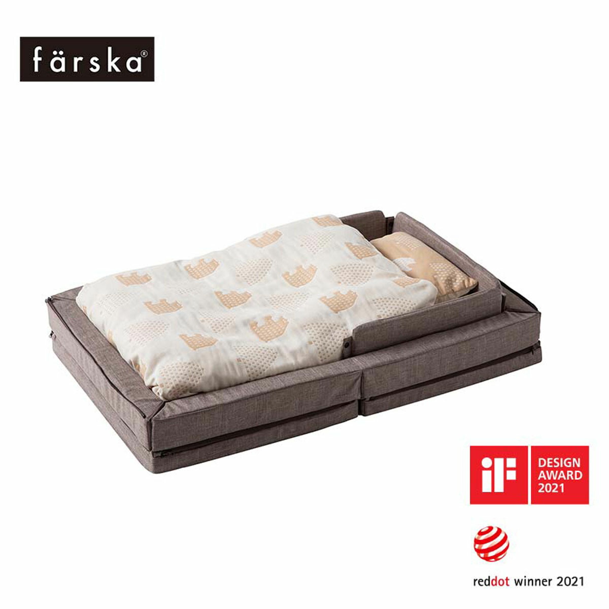 楽天市場】farska ファルスカ コンパクトベッド Free | メランジ