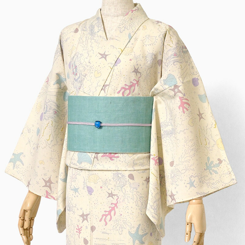 楽天市場】浴衣 tsumori chisato セオアルファ 海 貝 珊瑚 人魚 オフ