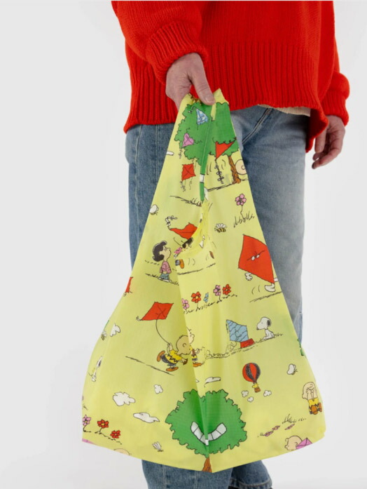 楽天市場】メール便 エコバッグ Baggu×Peanuts コラボレーション