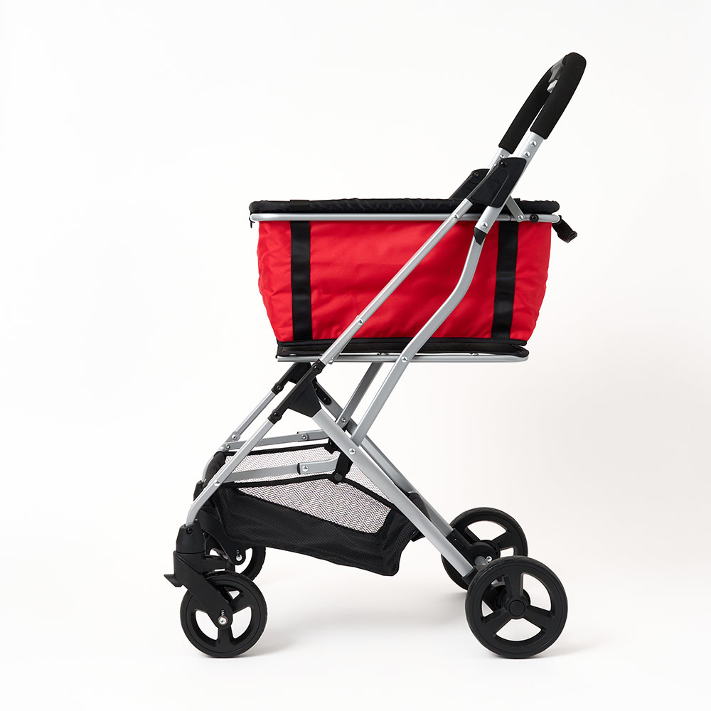 楽天市場】エコカ 折りたたみ ショッピングカート 2段構造 耐荷重30kg