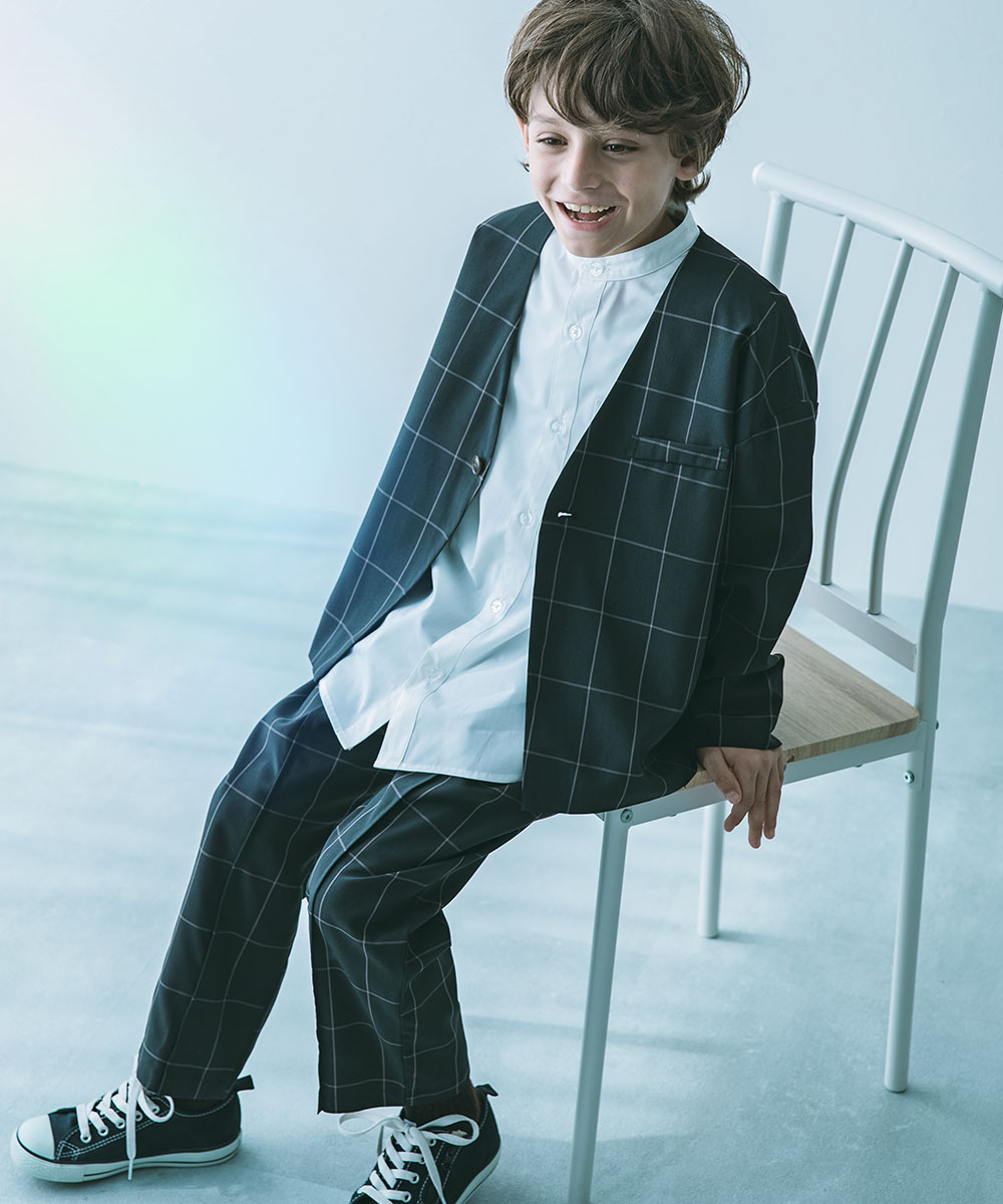 BURBERRY LODON✨パンツセットアップ 男の子 ノバチェック 卒入学式