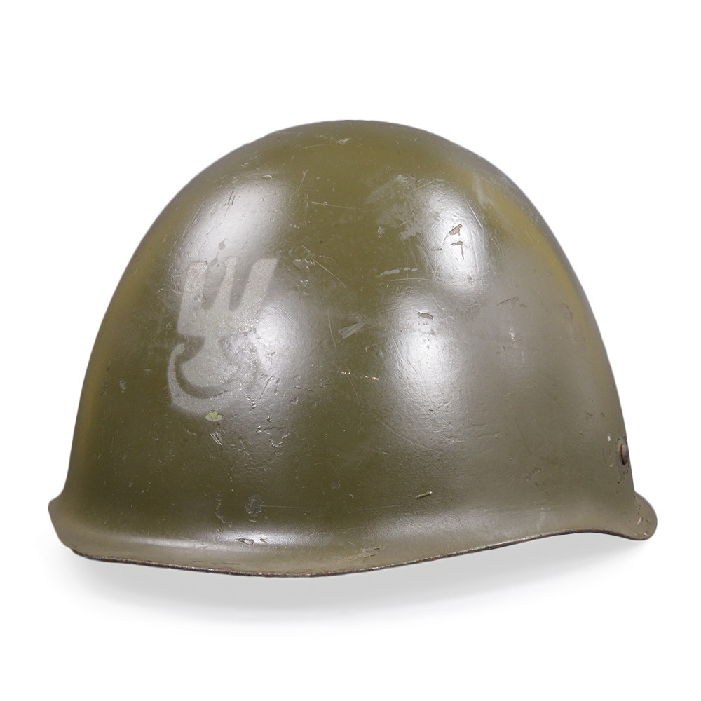 楽天市場】ポーランド軍放出品 ヘルメット WZ67 75 スチール製 [ 紋章