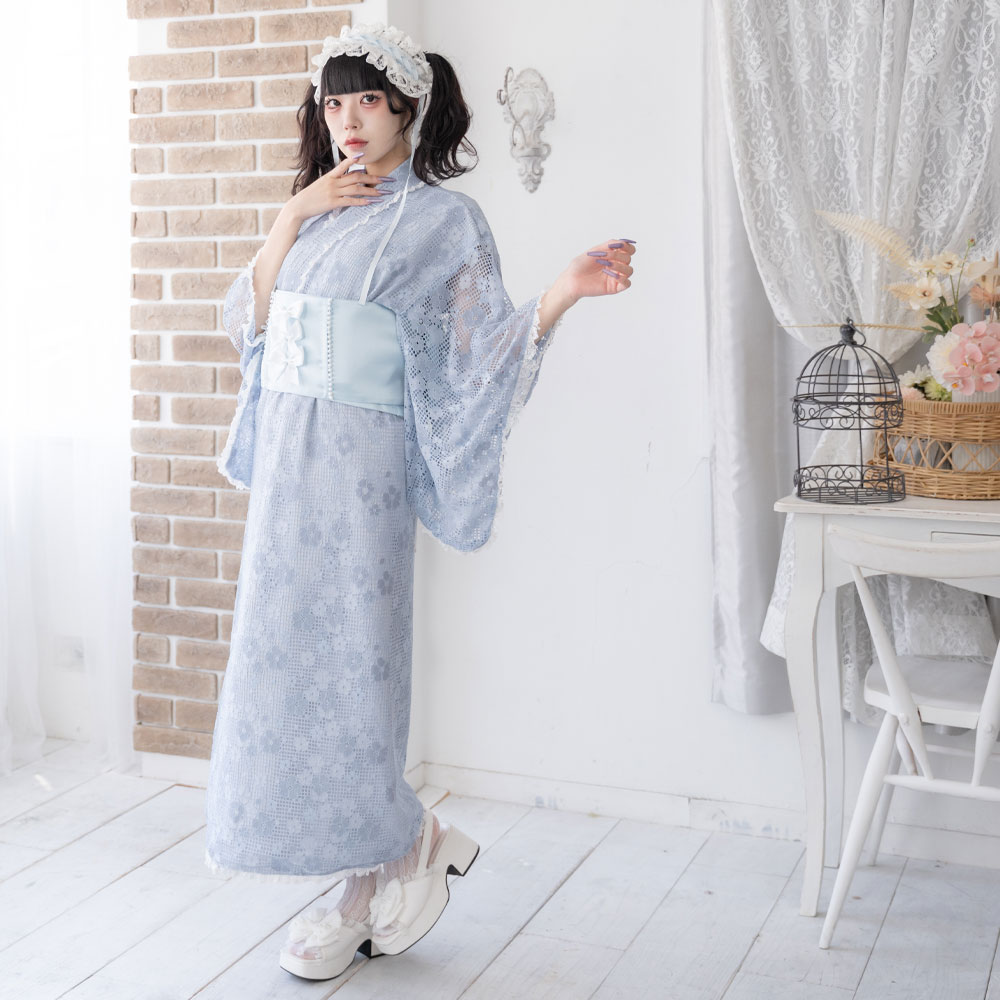 楽天市場】総レースセットアップ浴衣 : 夢展望 YUMETENBO