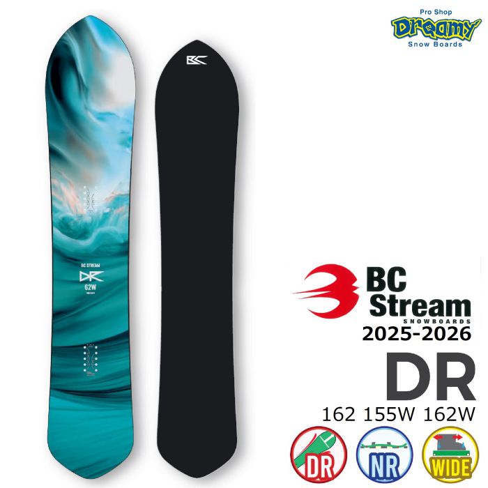 楽天市場】25-26 BC STREAM DR 162/155W/162W ディレクショナル ノーズ
