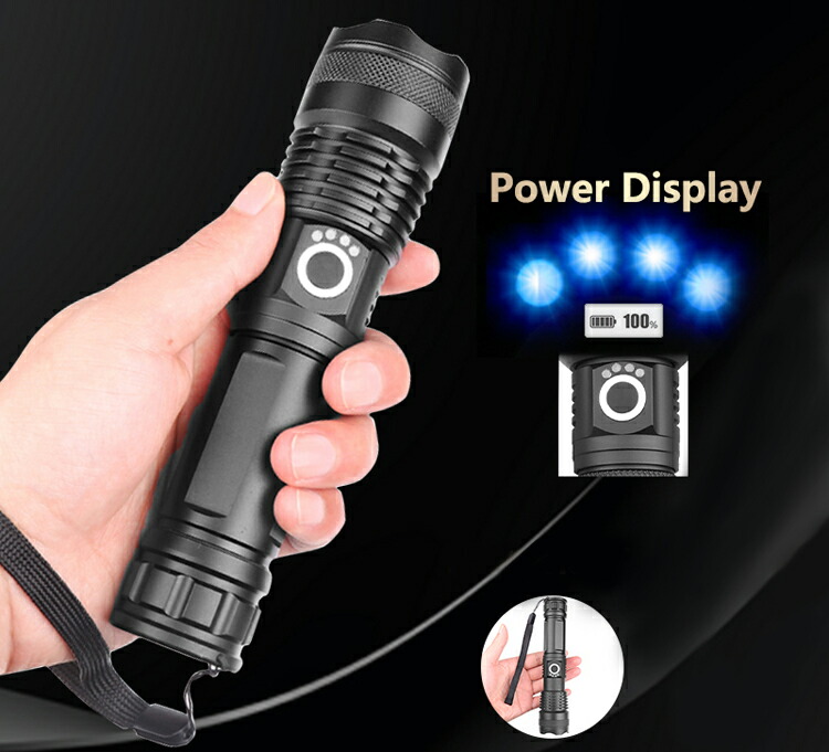 楽天市場】CREE XHP50.2 第二世代 LED フラッシュライト【フラッシュ