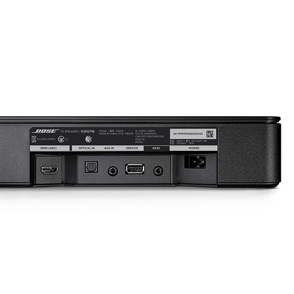 楽天市場】(お取り寄せ) Bose ボーズBose TV Speaker サウンドバー