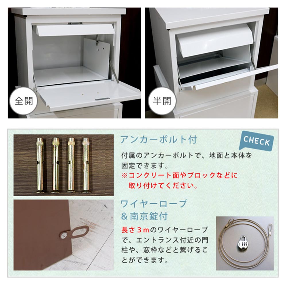 楽天市場】宅配ボックス 花 ガーデン DIY 宅配ボックス 郵便ポスト