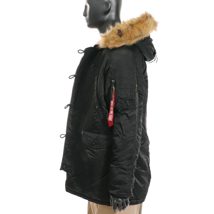 楽天市場】アルファ インダストリーズ N-3B ALPHA INDUSTRIES SLIM FIT