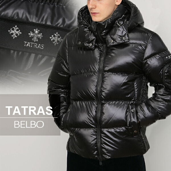 楽天市場】タトラス ダウン メンズ TATRAS ベルボ BELBO 光沢男性用