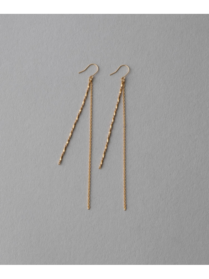 楽天市場】スエッジチェーン コンビ ピアス ete エテ アクセサリー