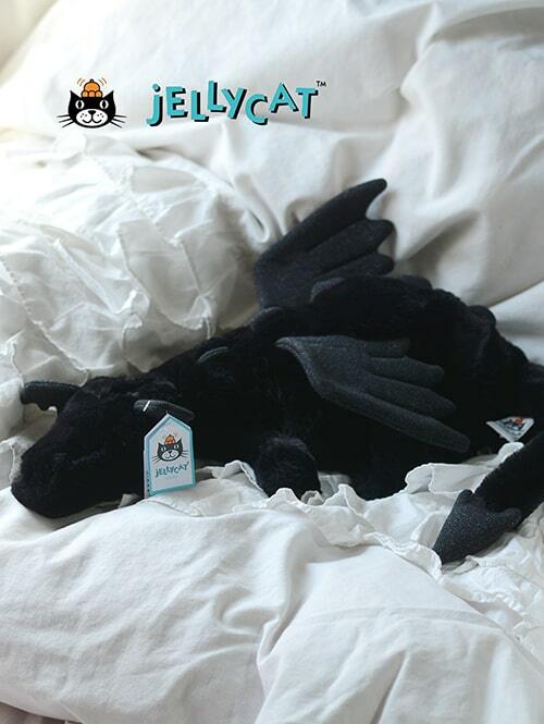 楽天市場】【正規販売代理店】Jellycat Onyx Dragon オニキスドラゴン
