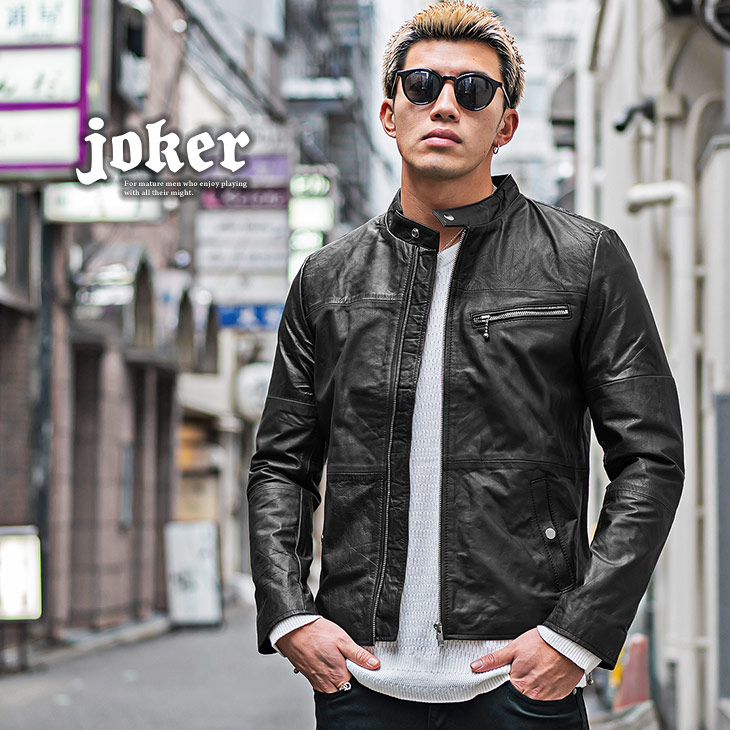 楽天市場】レザージャケット メンズ ライダース 本革 レザージャケット