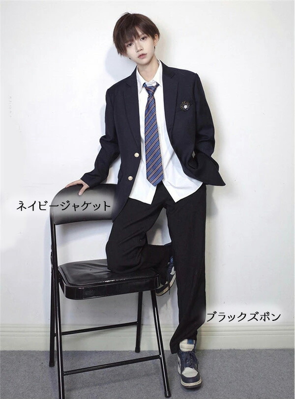 楽天市場】男の子スーツ 入学式スーツ 卒業式 jk 学生服 無地 コート
