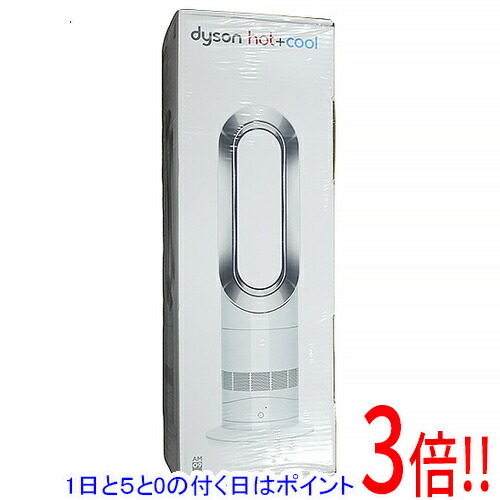 ダイソン Hot＋Cool AM09 N ファンヒーター ホワイト／ニッケル WN」の